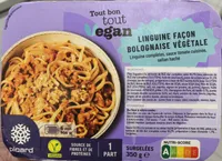 Linguine Façon Bolognaise Végétale