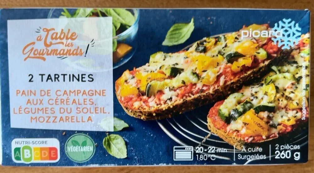 2 tartines