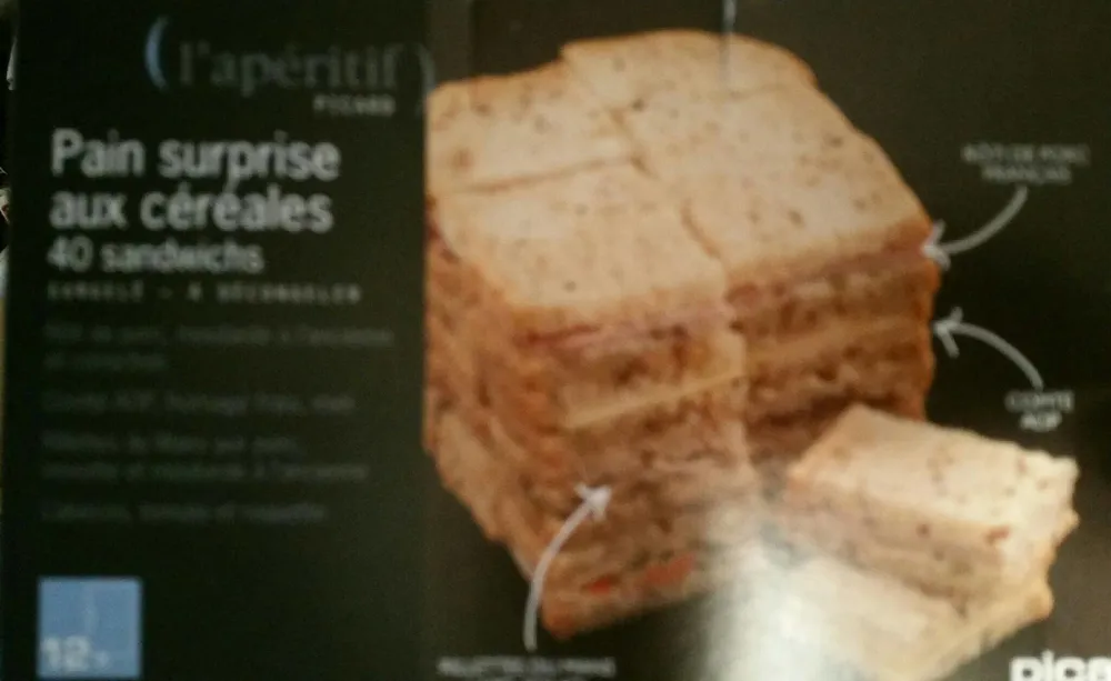 Pain Surprise aux Céréales
