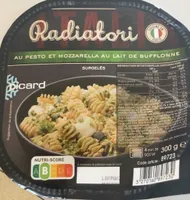 Radiatori au pesto et mozzarella au lait de bufflonne