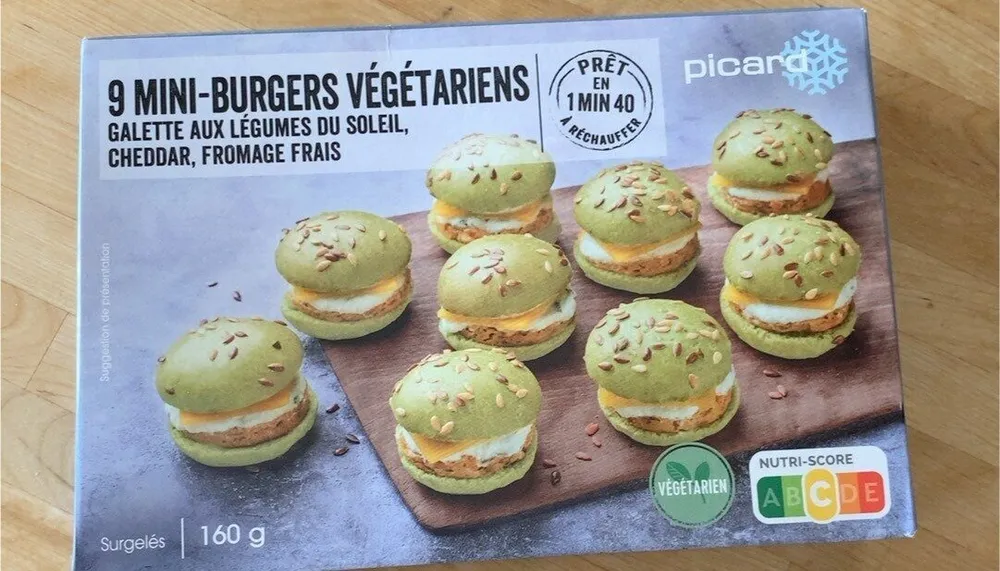 Mini-Burgers vegetariens