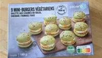 Mini-Burgers vegetariens