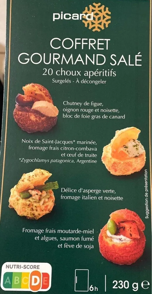 Coffret gourmand salé