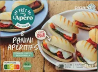 8 panini aperitifs