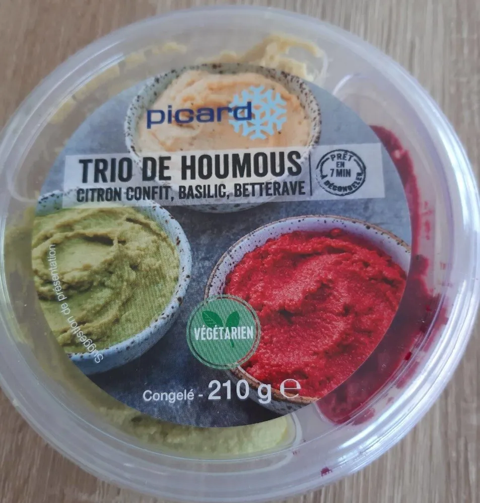 Trio de houmous