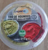 Trio de houmous