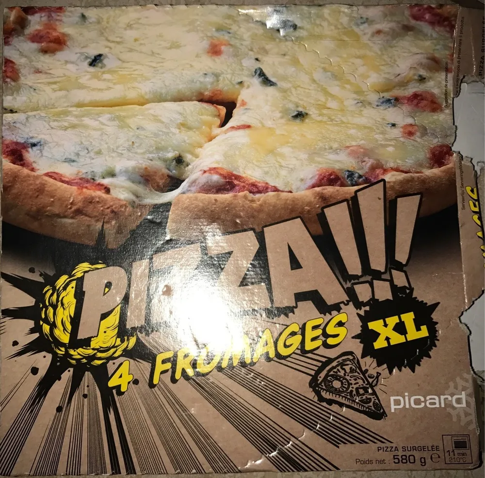 Pizza 4 Fromages XL