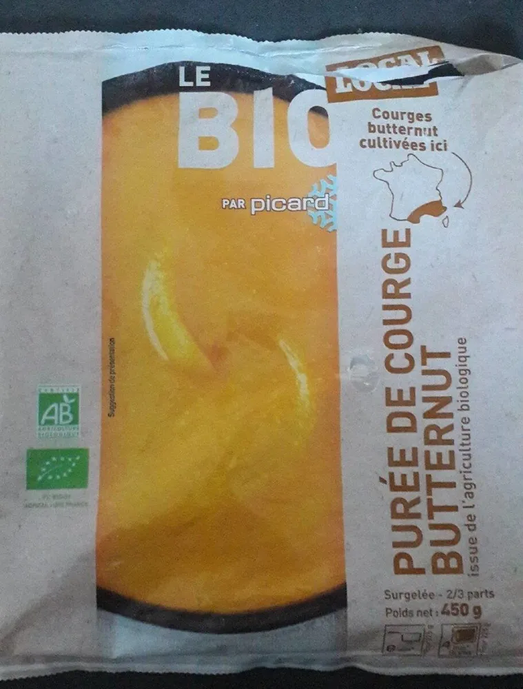 Purée de courge butternut