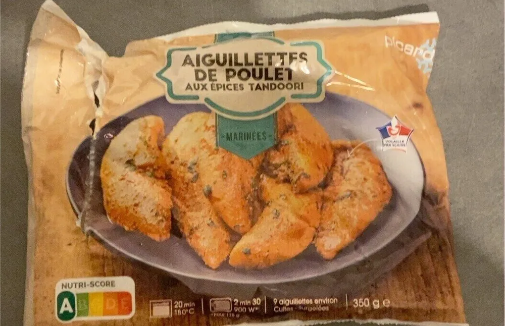 Aiguilettes de poulet aux epices tandoori