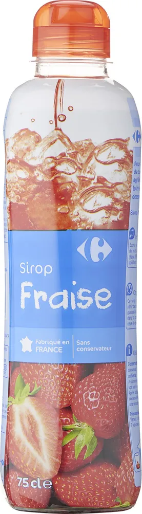 Sirop fraise