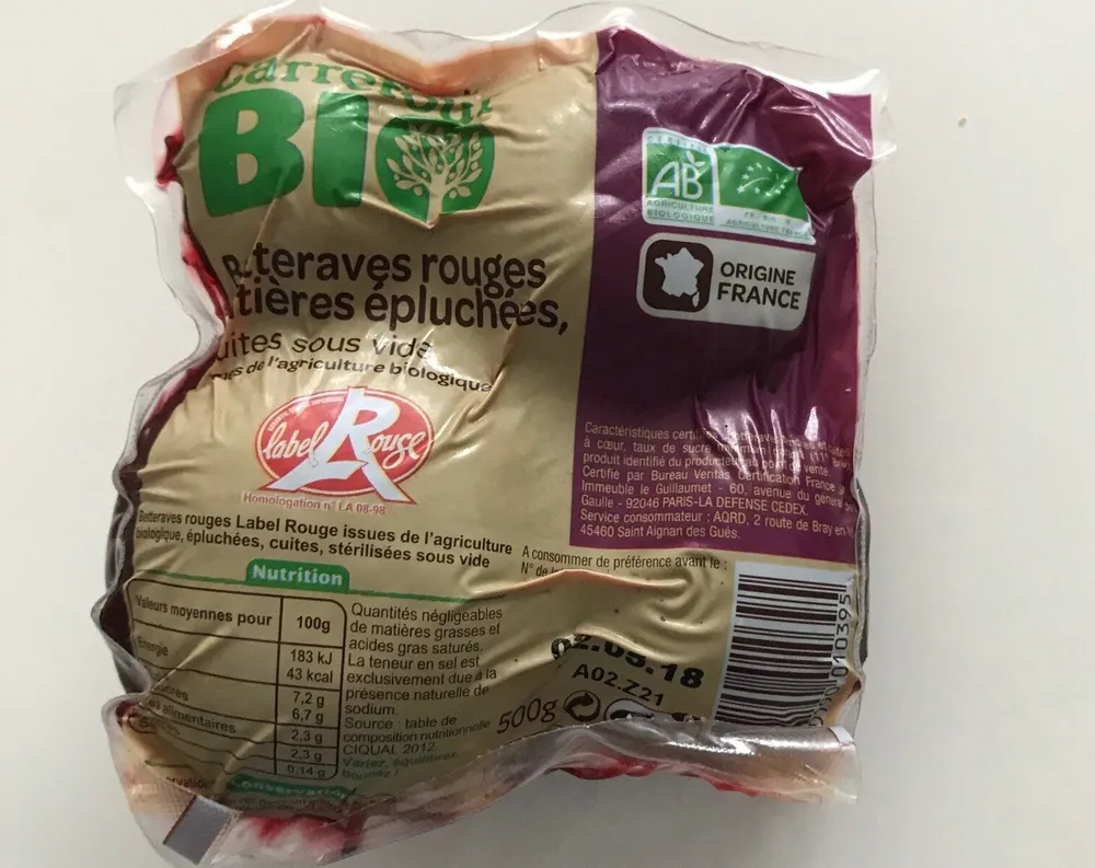 Betteraves rouges