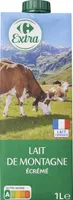 Lait de montagne ecreme