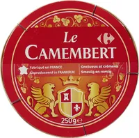 Le Camembert - Fromage à patte molle au lait pasteurisé