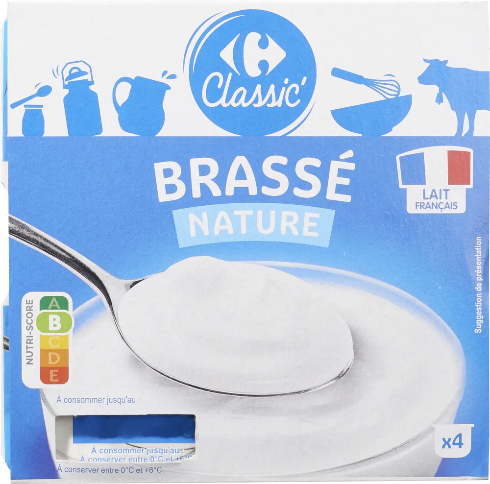 Yaourt Brassé Nature