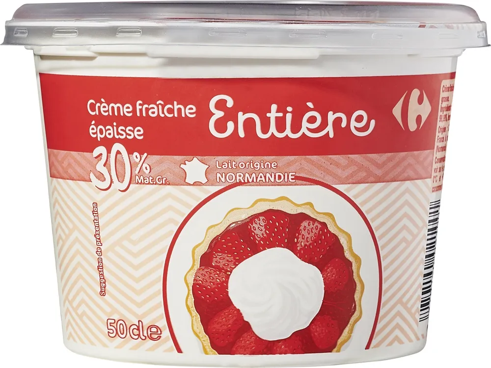 Crème fraîche épaisse Entière