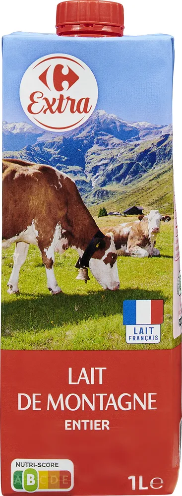 Lait de montagne entier