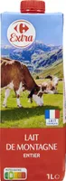 Lait de montagne entier
