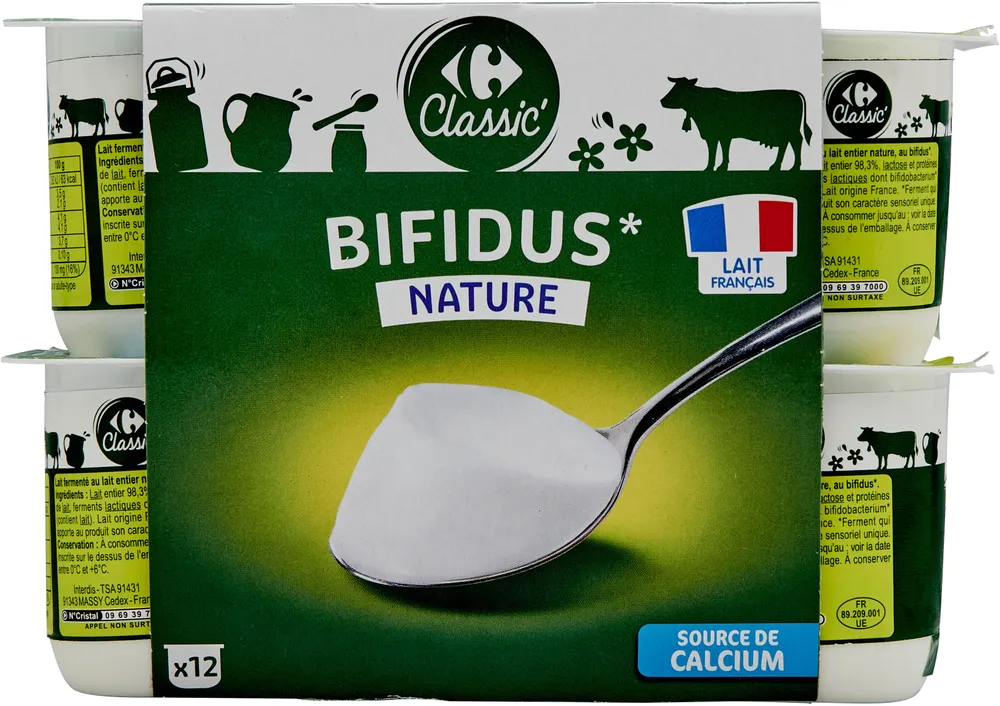 yaourt bifidus nature