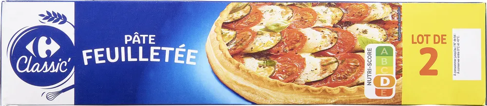 Pâte feuilletée
