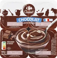 Crème dessert chocolat