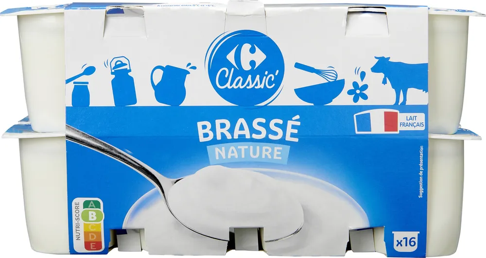Yaourt Brassé Nature