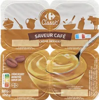 Crème dessert Saveur Café