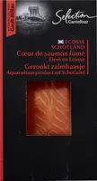 Cœur de filet de saumon fumé Elevé en Ecosse