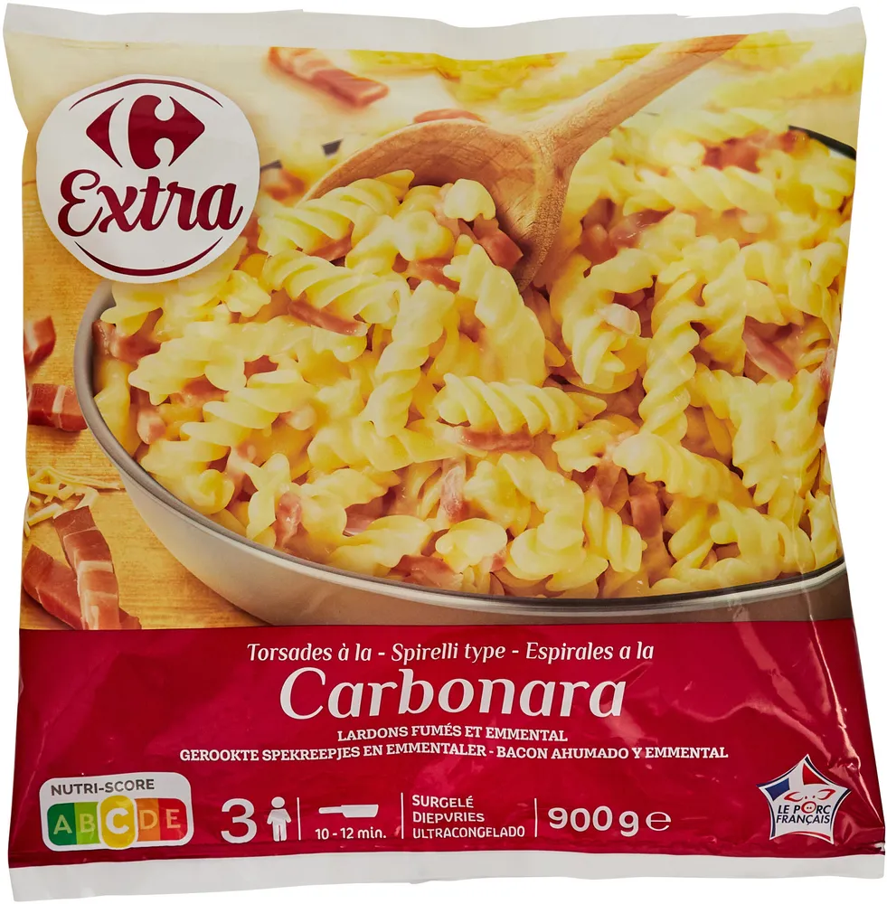Torsades à la Carbonara