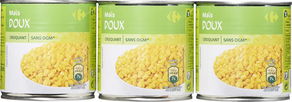 Maïs Sans sucres ajoutés (1)