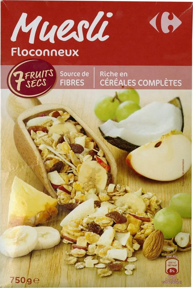 MUESLI & Co 6 FRUITS SECS