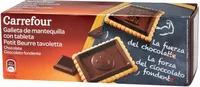 Galleta tableta chocolate negro