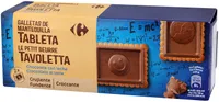 Galleta tableta chocolate con leche