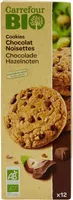 cookies bio chocolat noisette