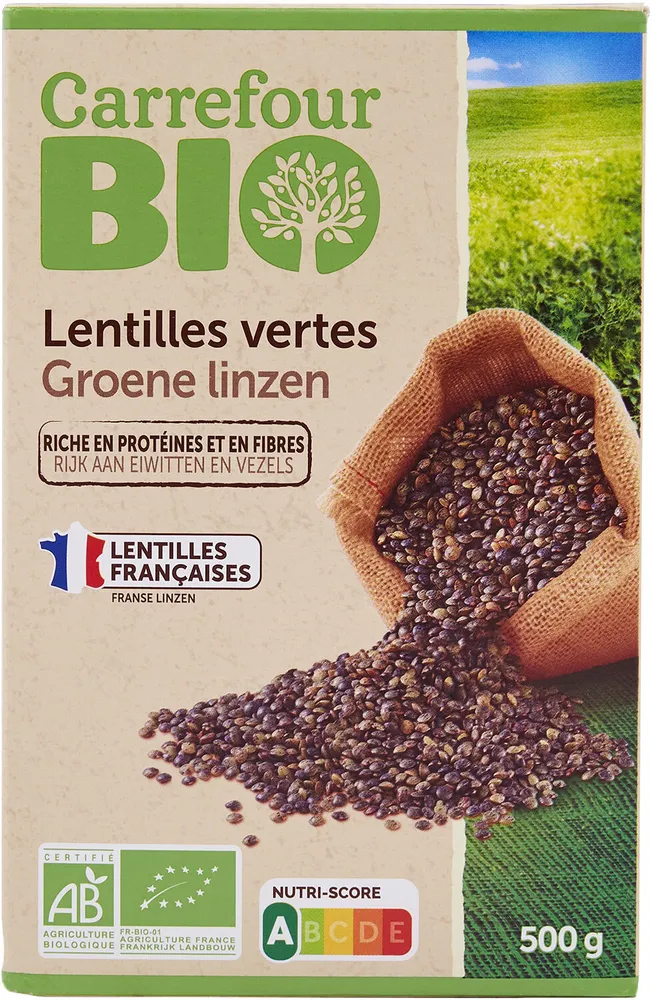 Lentilles vertes