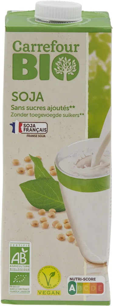 SOJA Sans sucres ajoutés