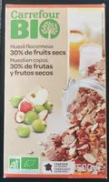 Muesli floconneux 30% de fruits secs