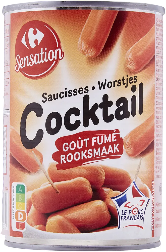 Saucisses cocktail Goût fumé