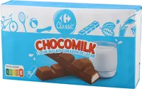 Mini barrita de chocolate con corazón de leche