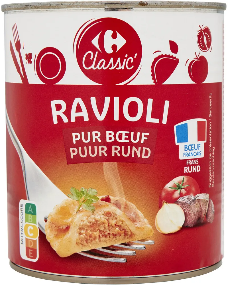 Ravioli, Pur Bœuf