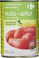 Tomates pelées au jus