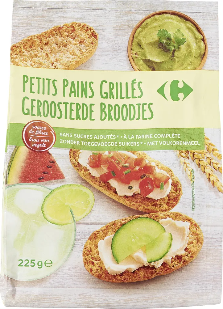 Petits pains grillés