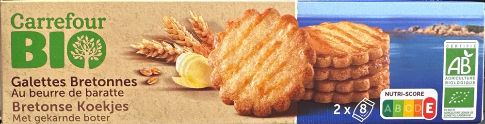 Galettes Bretonnes au beurre de baratte