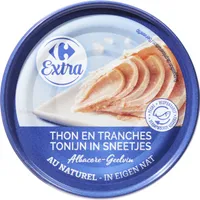 THON EN TRANCHES Albacore AU NATUREL