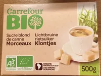 Sucre Blond de canne Morceaux