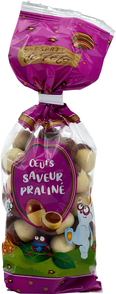 Oeufs saveur praliné