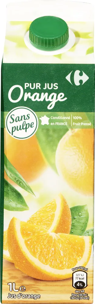 Pur Jus d'orange (4*1L)