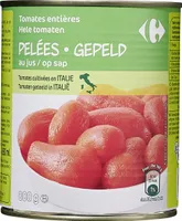 Tomates pelées au jus