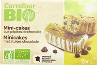 Minicakes aux pépites de chocolat