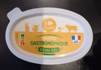 Beurre gastronomique demi-sel