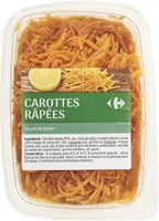 Carottes râpées au jus de citron